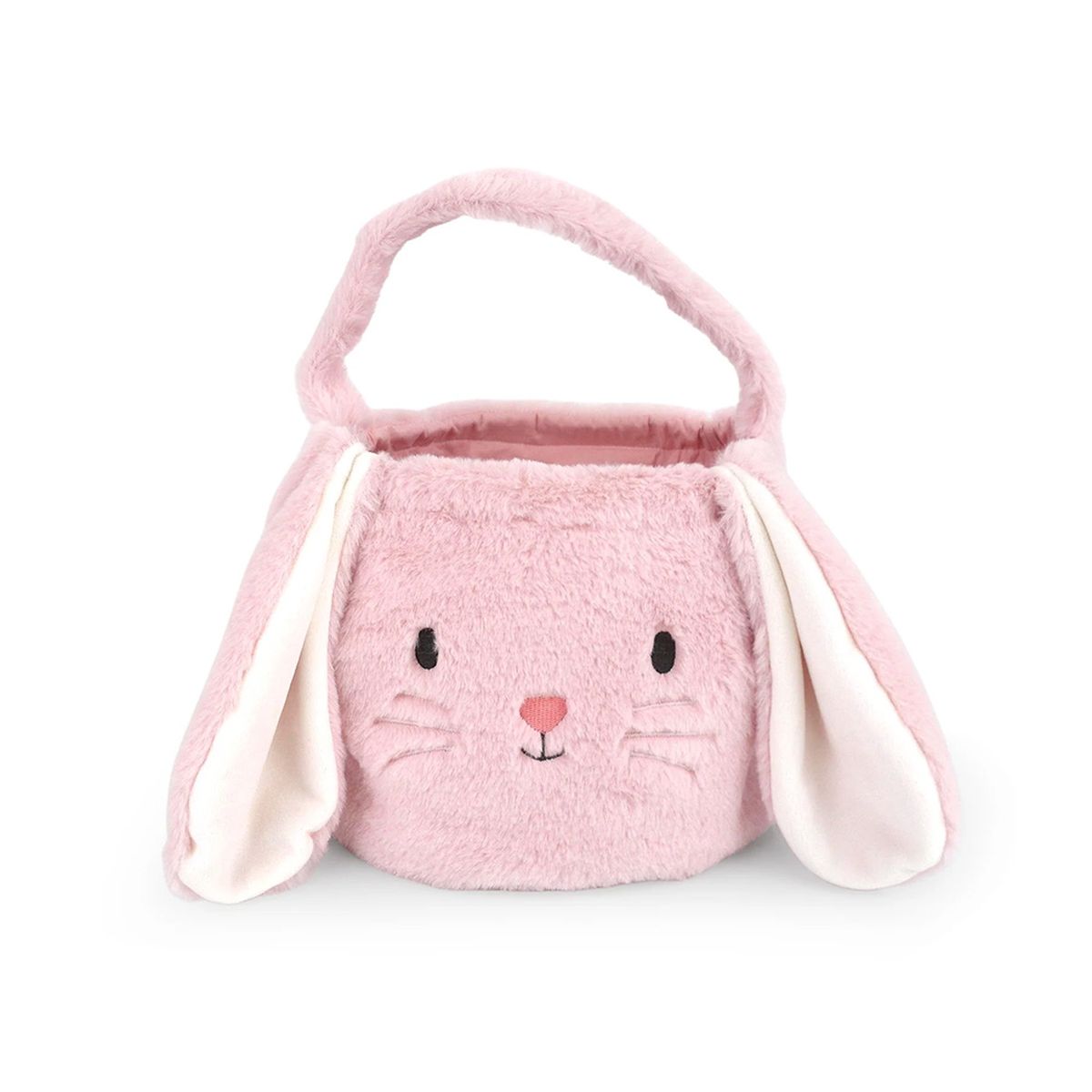フラッフィー バニー バスケット ピンク