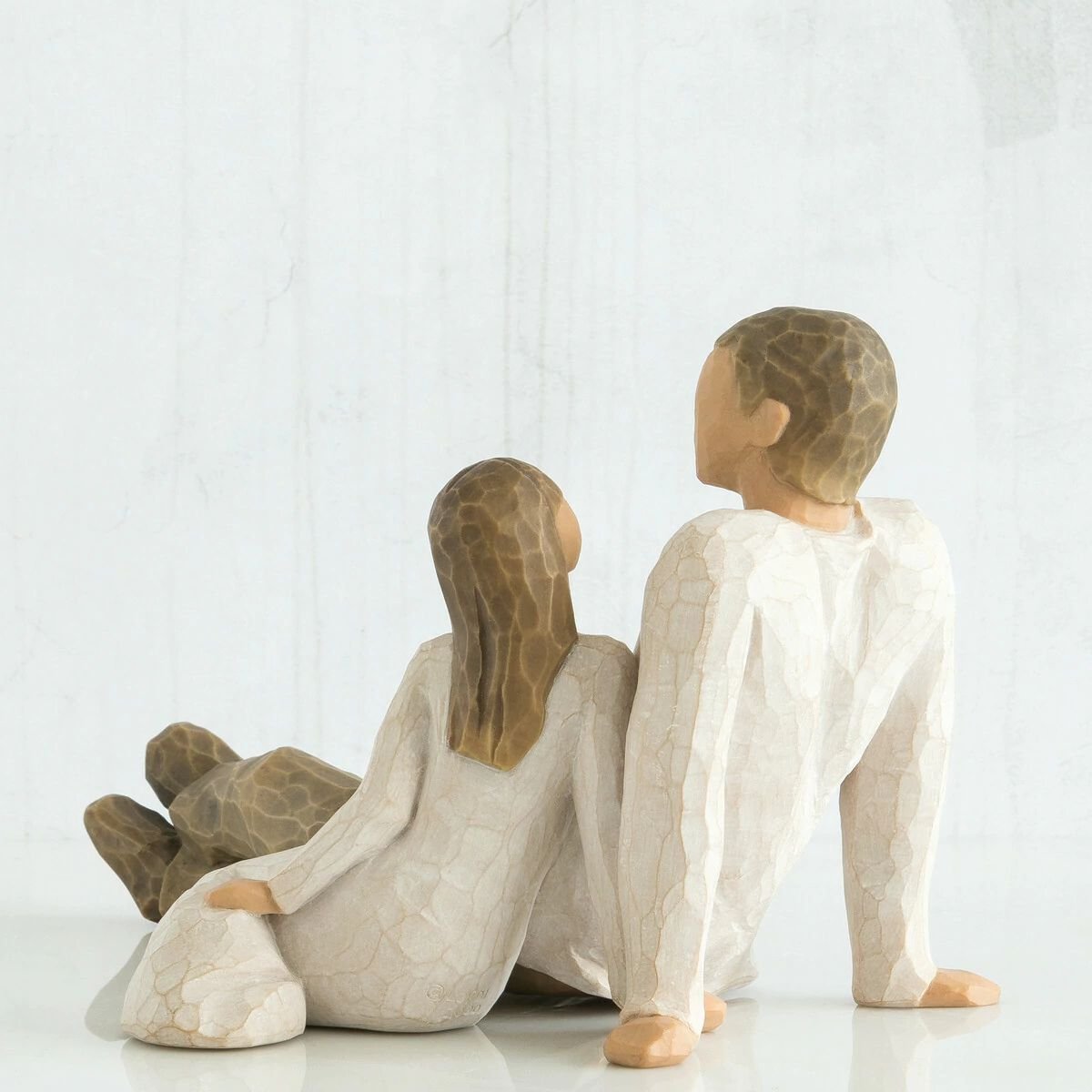 ウィローツリー彫像 【Father & Daughter】 - 父と娘 商品画像 3