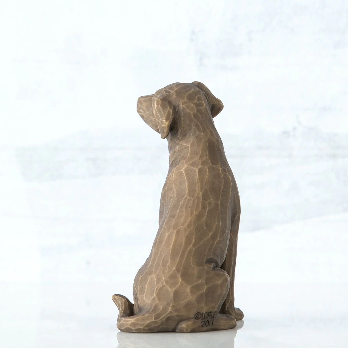 ウィローツリー彫像 【Love my Dog(dark)】 - 私の愛犬 商品画像 3