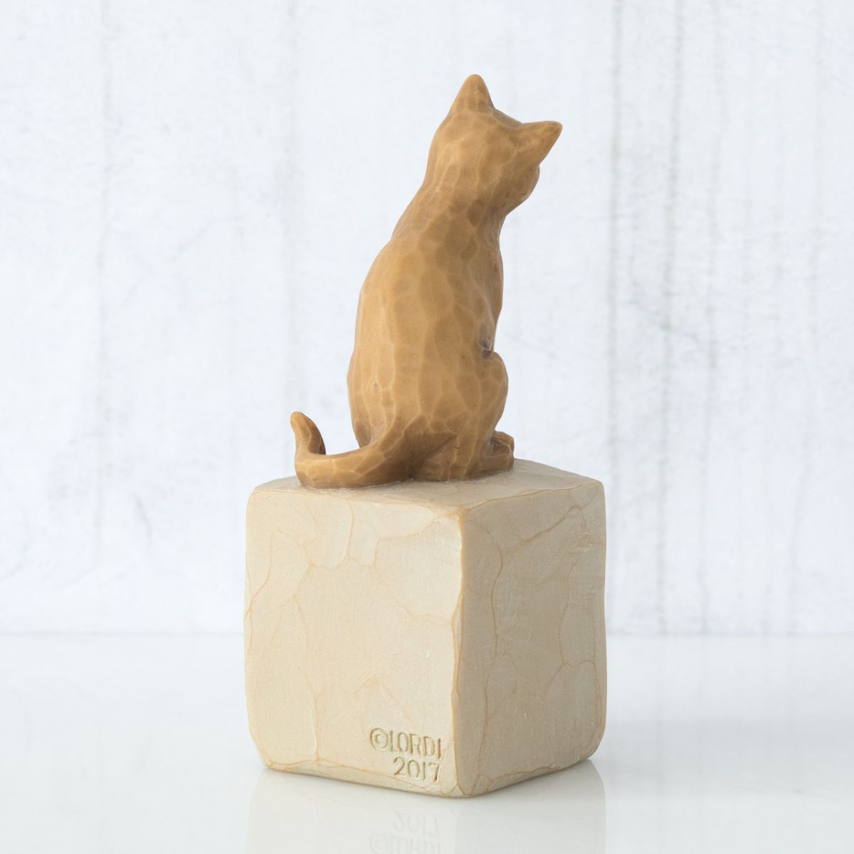 ウィローツリー 彫像 【Love my Cat (light)】 - 私の愛猫 商品画像 3