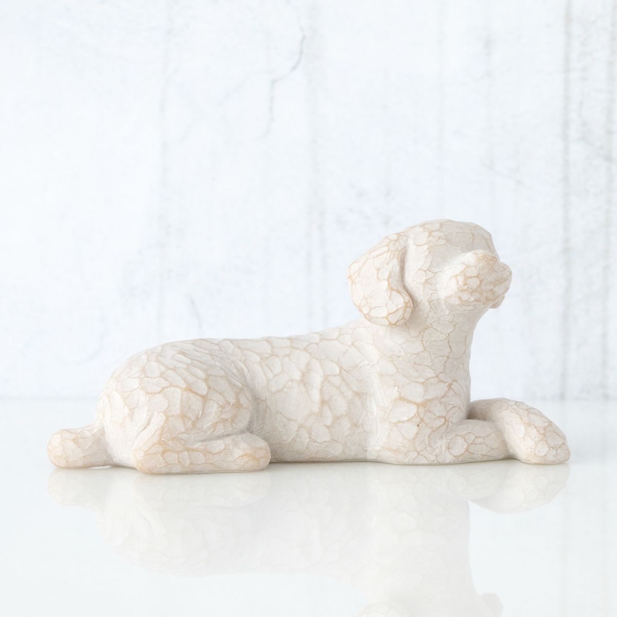 ウィローツリー 彫像 【Love my Dog (lying down)】 - 私の愛犬 商品画像 1