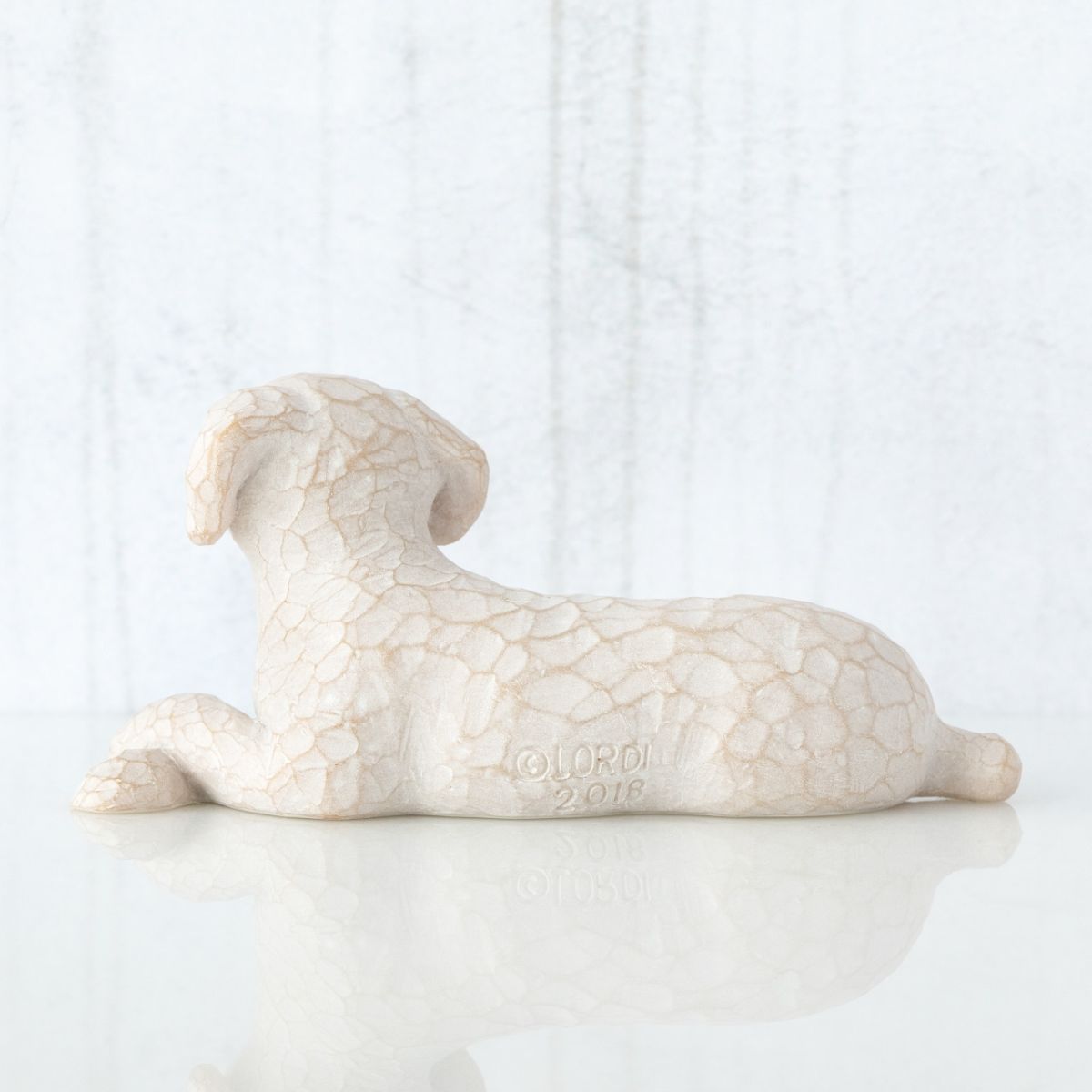 ウィローツリー 彫像 【Love my Dog (lying down)】 - 私の愛犬 商品画像 3