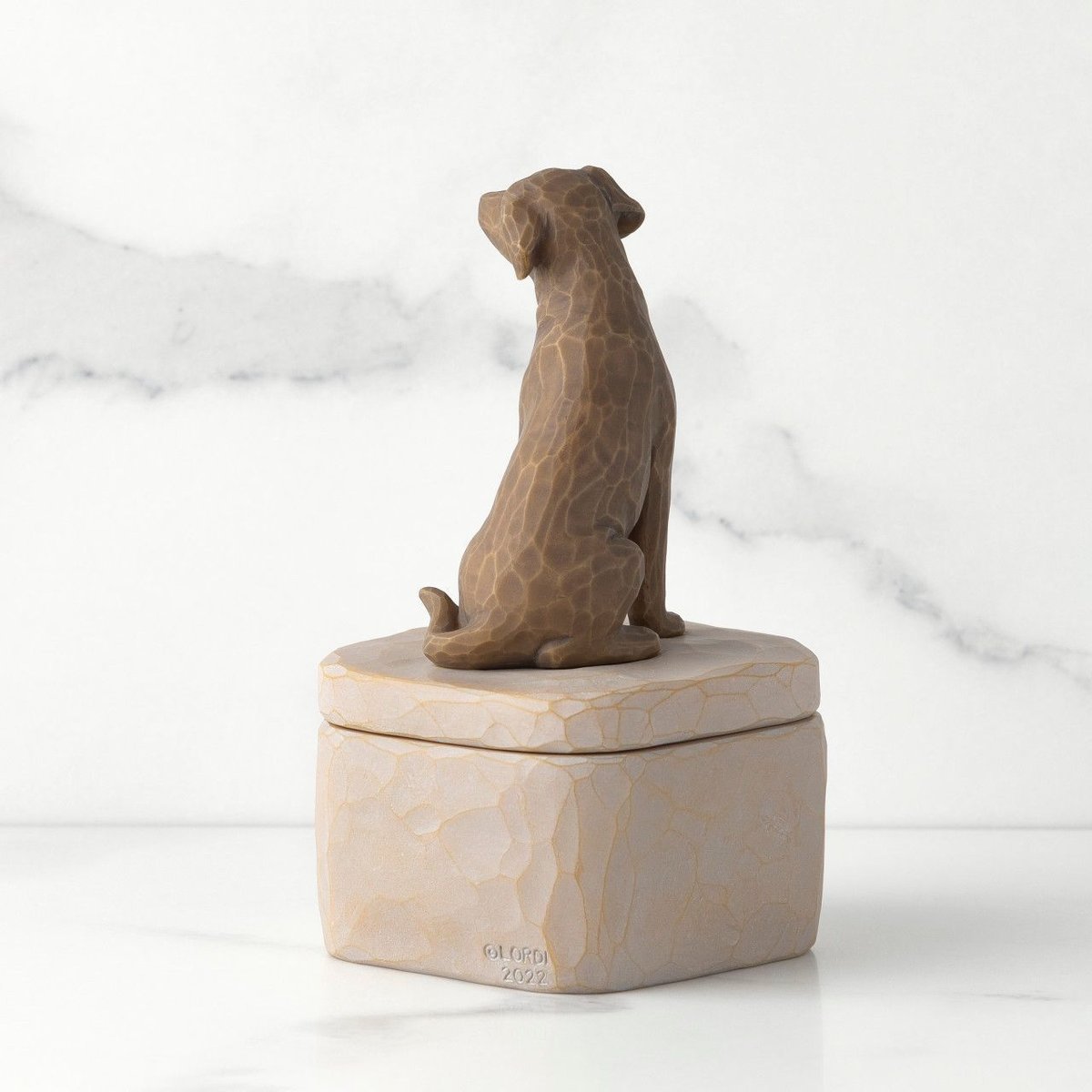 ウィローツリー形見箱 【Love My Dog(dark)】 - 私の愛犬 商品画像 3