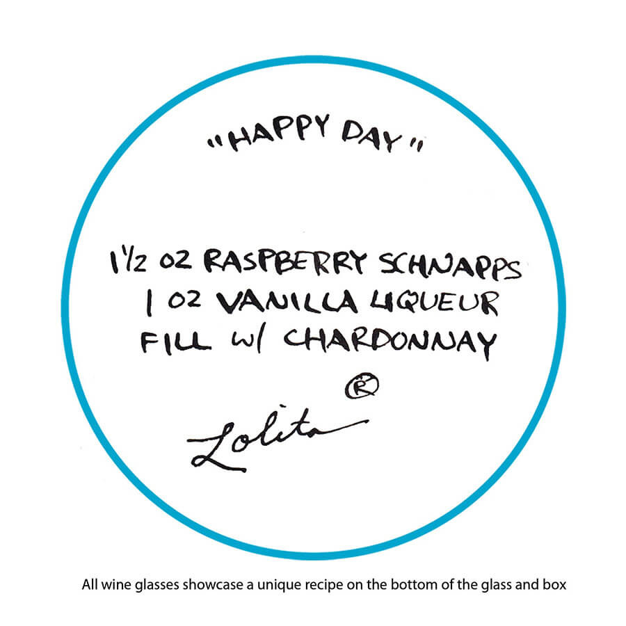 Lolita ワイングラス HAPPY DAY 商品画像 4