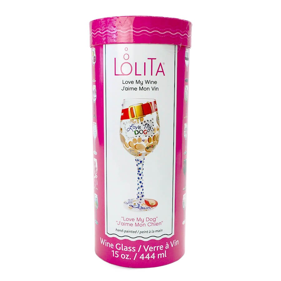 Lolita ワイングラス LOVE MY DOG 商品画像 7