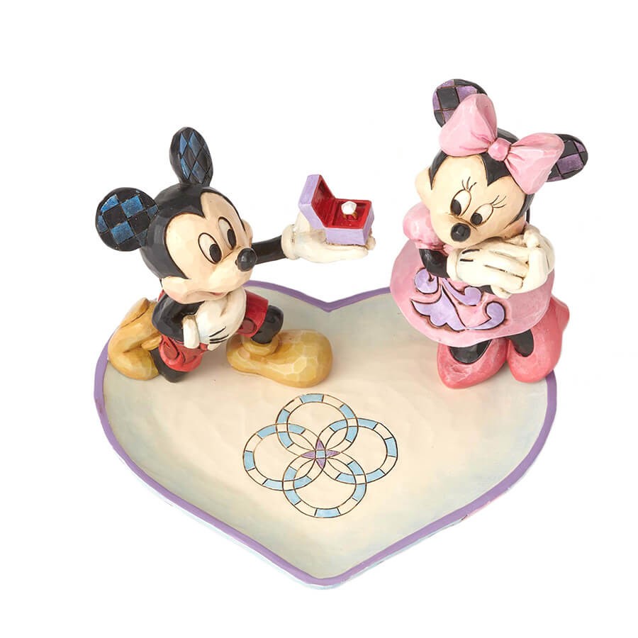 ミッキーとミニー プロポーズ エンゲージメントリング 商品画像 2