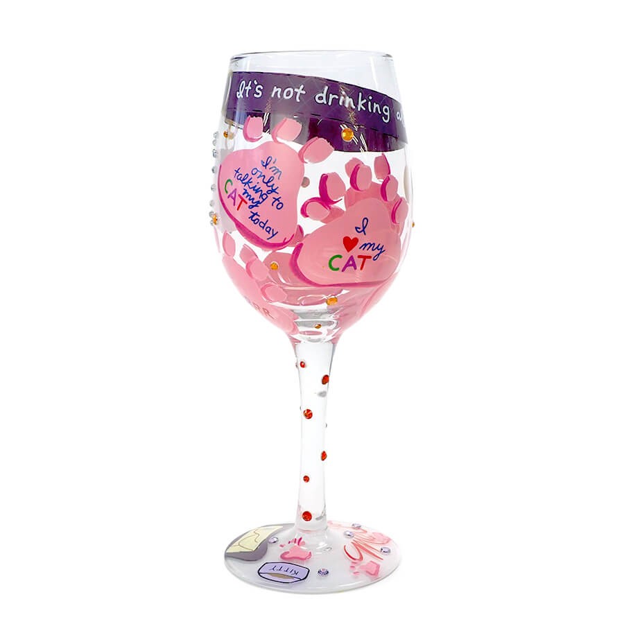 Lolita ワイングラス LOVE MY CAT 商品画像 2