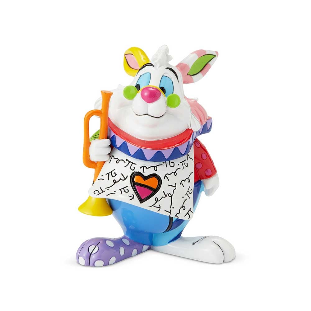 白うさぎ ミニ Romero Britto 商品画像 1