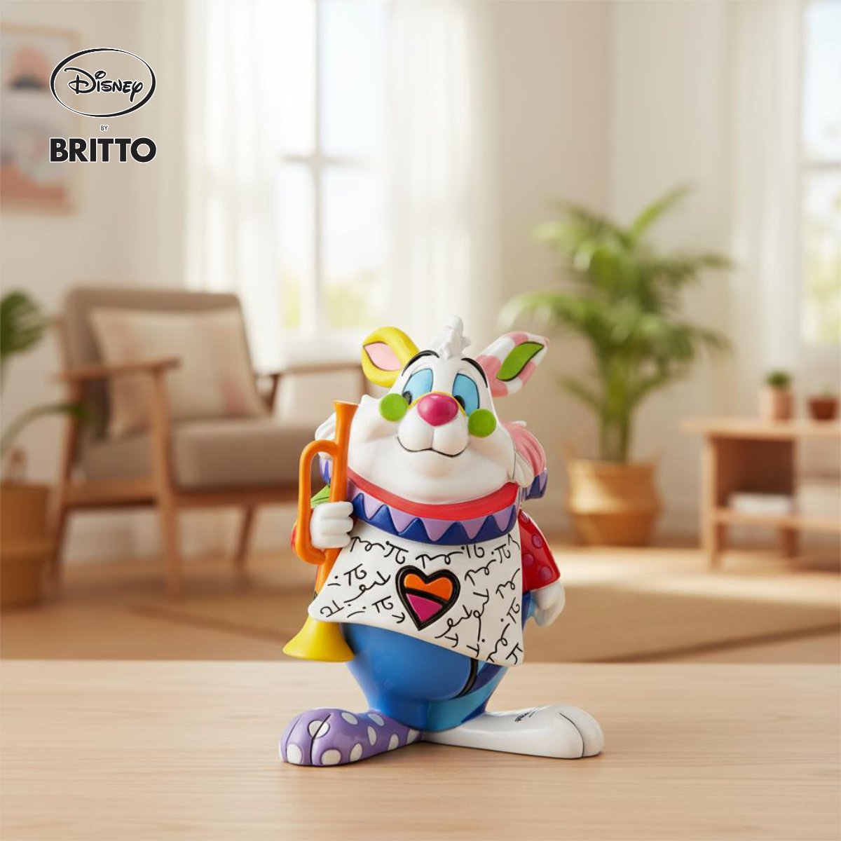 白うさぎ ミニ Romero Britto 商品画像 7