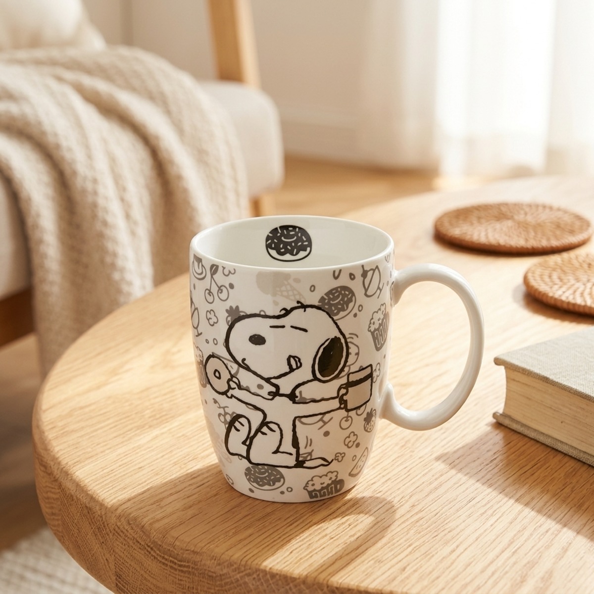 スヌーピー マグカップ コーヒーとドーナツ 商品画像 10
