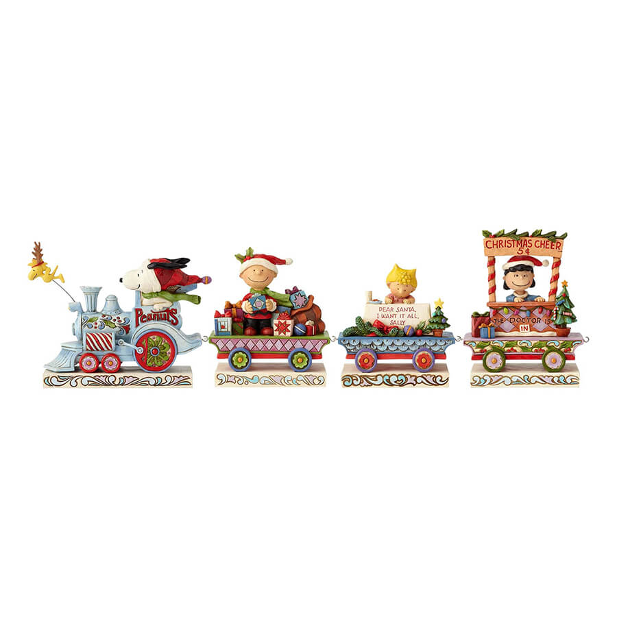 ピーナッツ クリスマス デラックス トレインセット 商品画像 1
