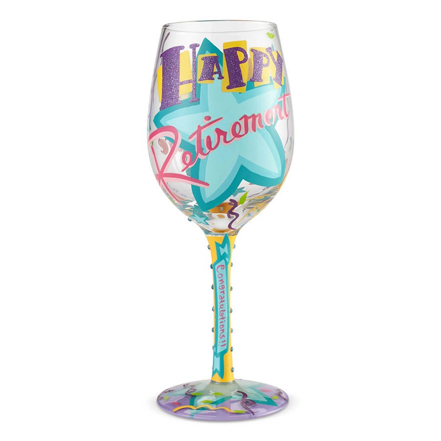 Lolita ワイングラス HAPPY RETIREMENT 商品画像 1