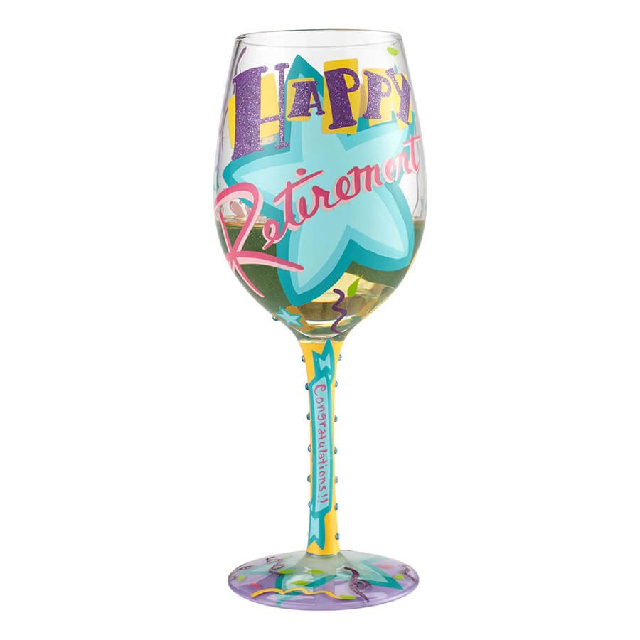 Lolita ワイングラス HAPPY RETIREMENT 商品画像 3
