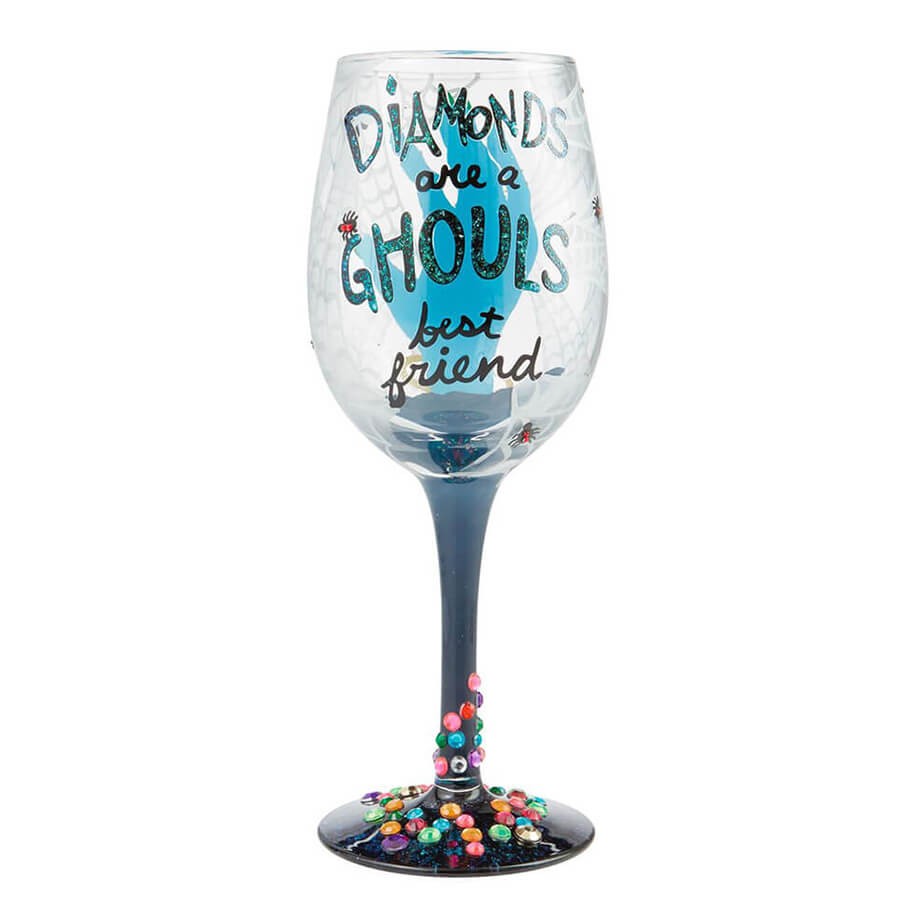 Lolita ワイングラス DIAMONDS ARE A GHOULS BEST FRIEND 商品画像 1