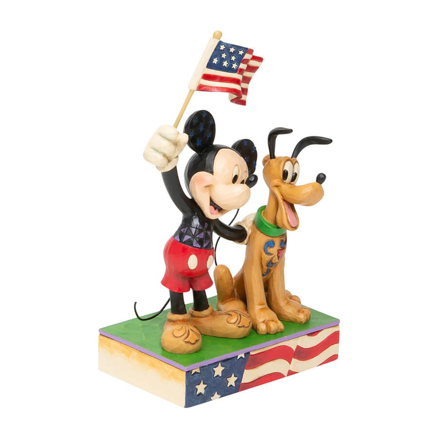 ミッキーとプルート アメリカンフラッグ 商品画像 2