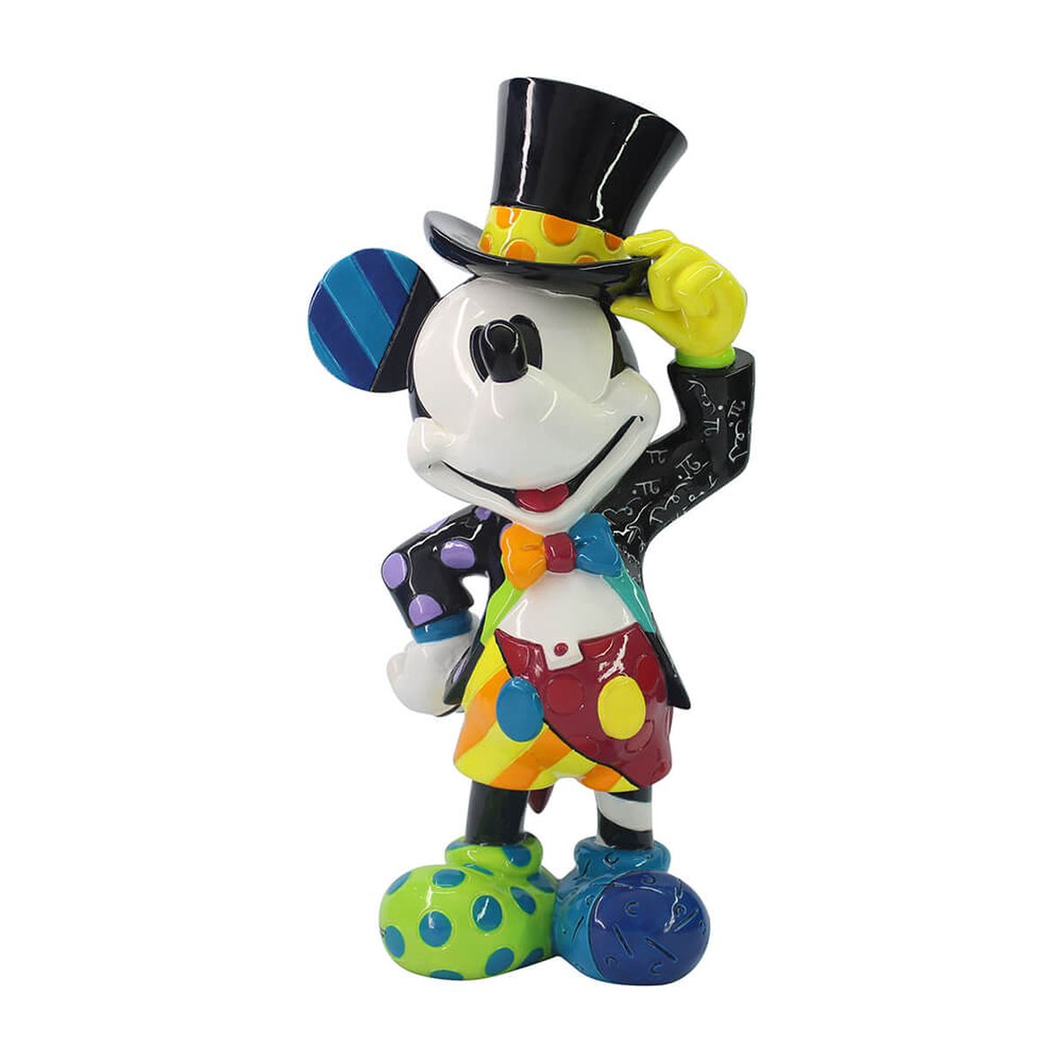 ミッキー レトロ シルクハット Romero Britto 商品画像 1