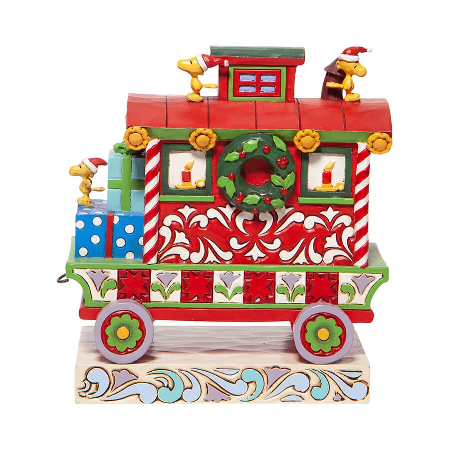 ウッドストック クリスマストレイン 車掌車 商品画像 1