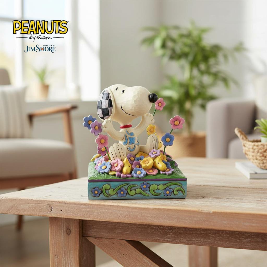スヌーピー ウッドストック 花畑 商品画像 8