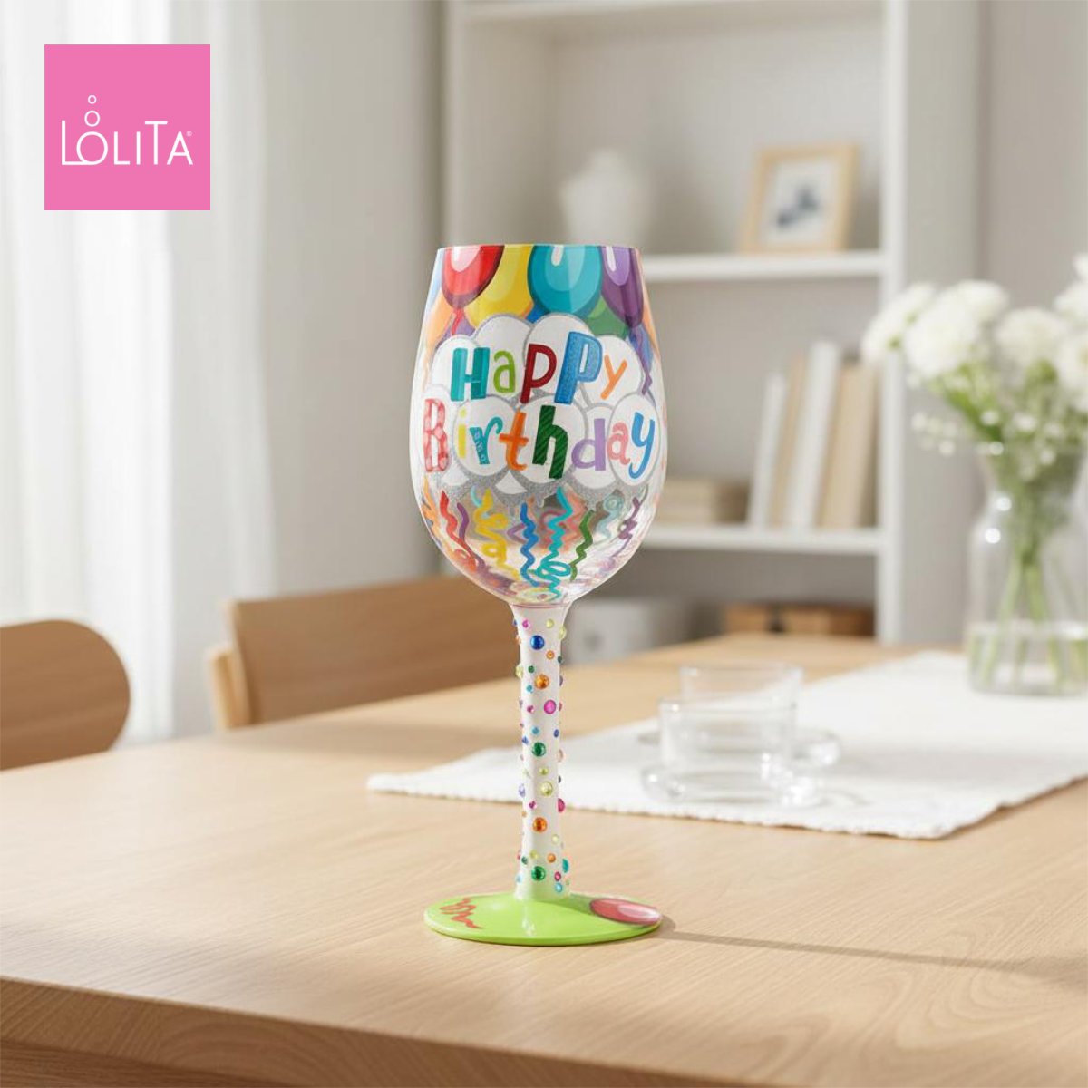 Lolita ワイングラス Birthday Streamers 商品画像 6