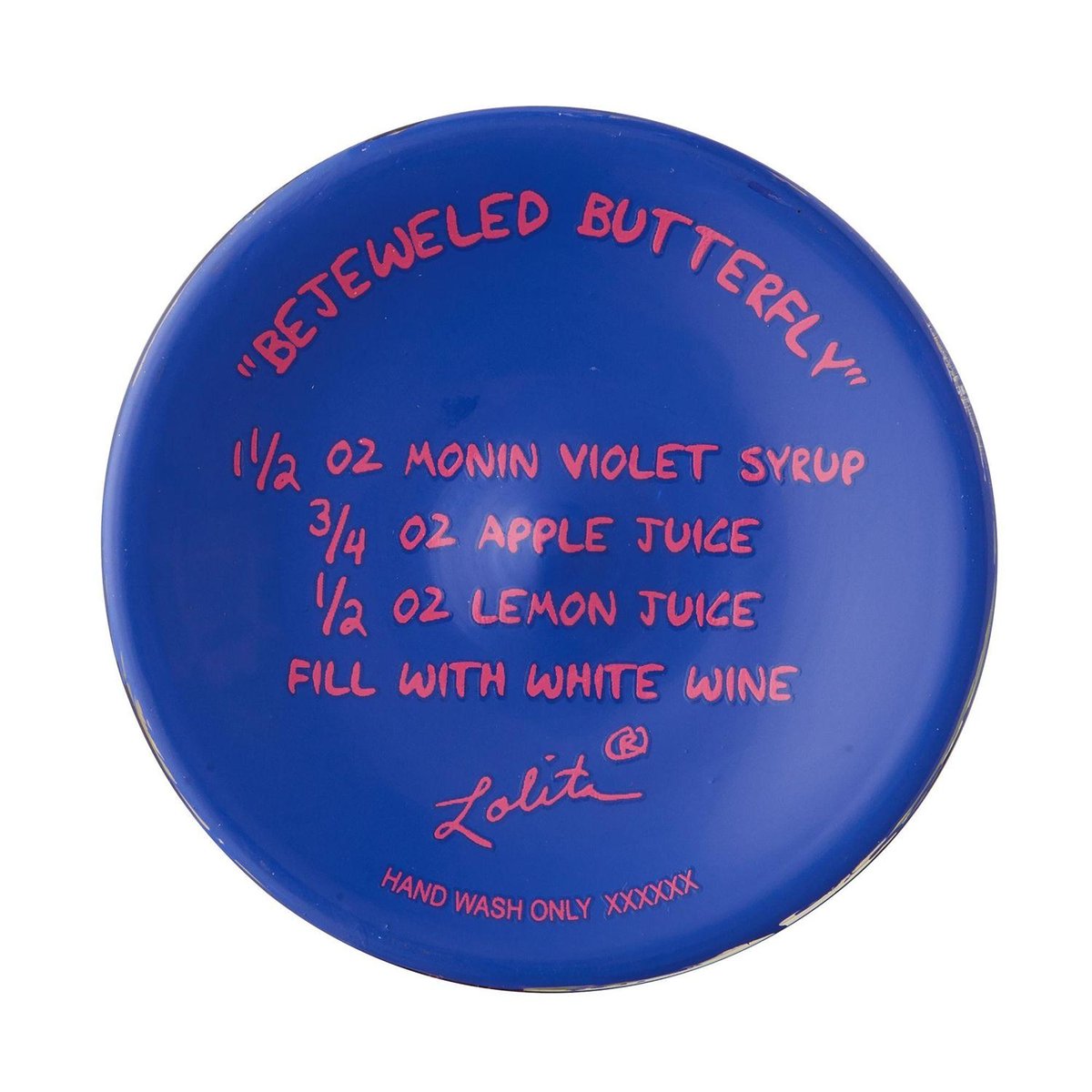 Lolita ワイングラス Bejeweled Butterfly 商品画像 6