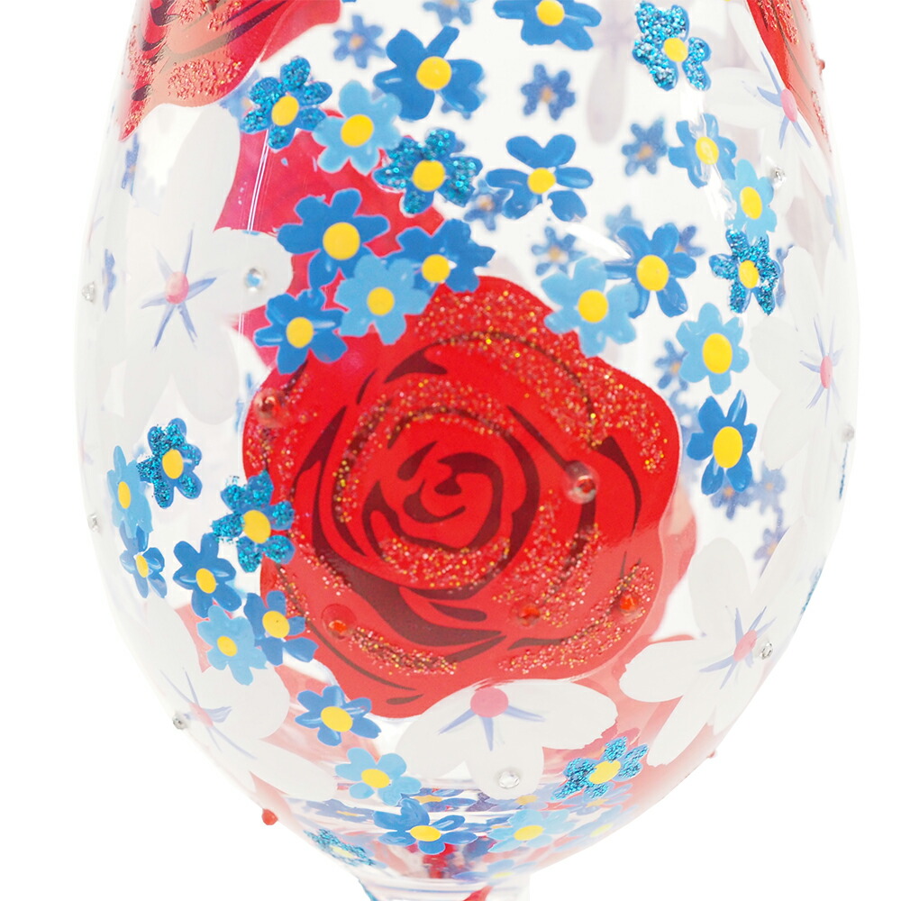 Lolita ワイングラス Red, White & Bloomed 商品画像 7