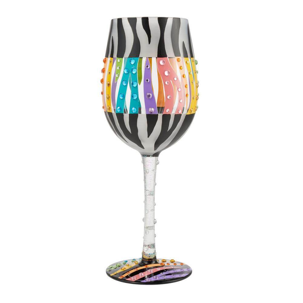 Lolita ワイングラス Love Your Stripes 商品画像 1