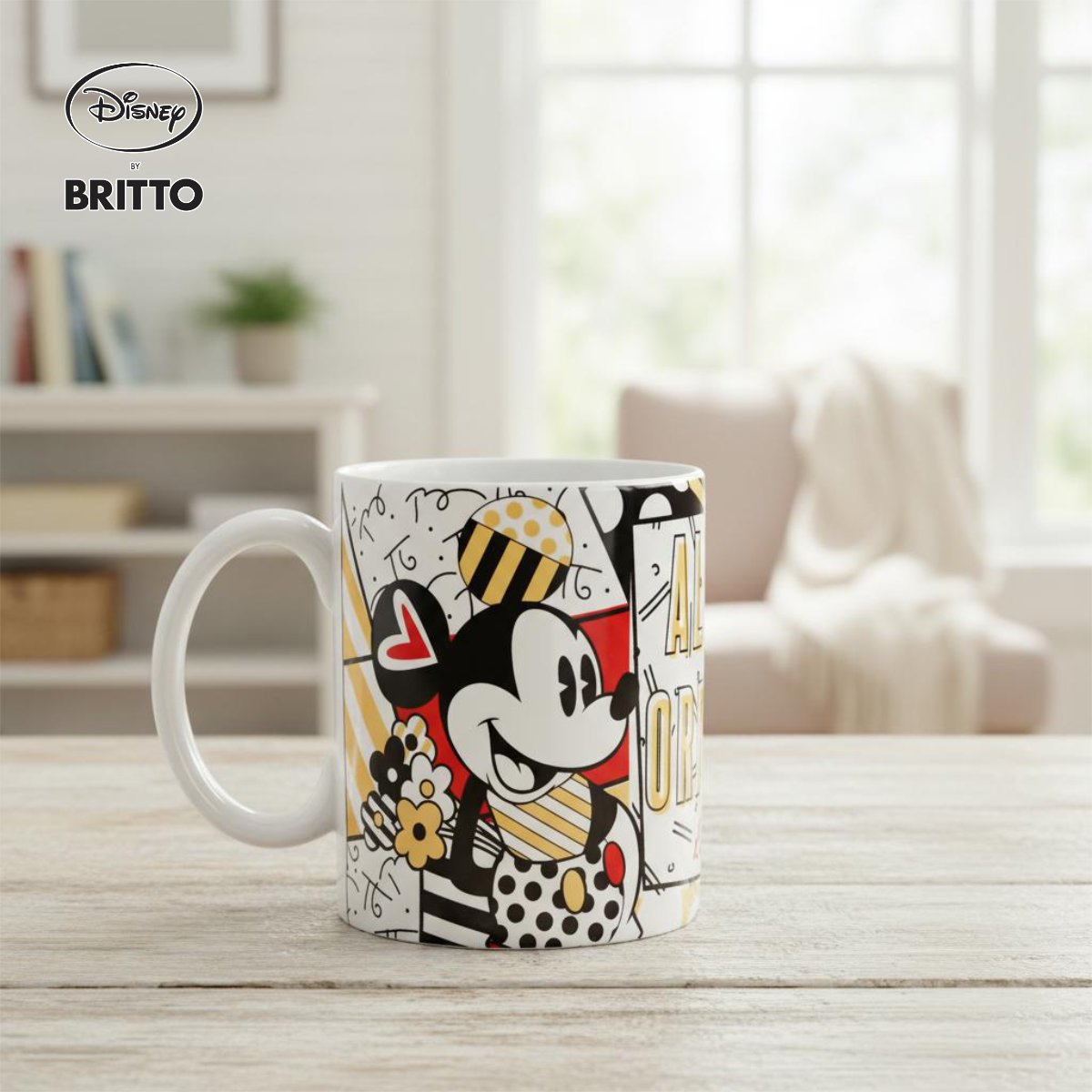 ミッキー ミニー マグカップ Romero Britto 商品画像 9