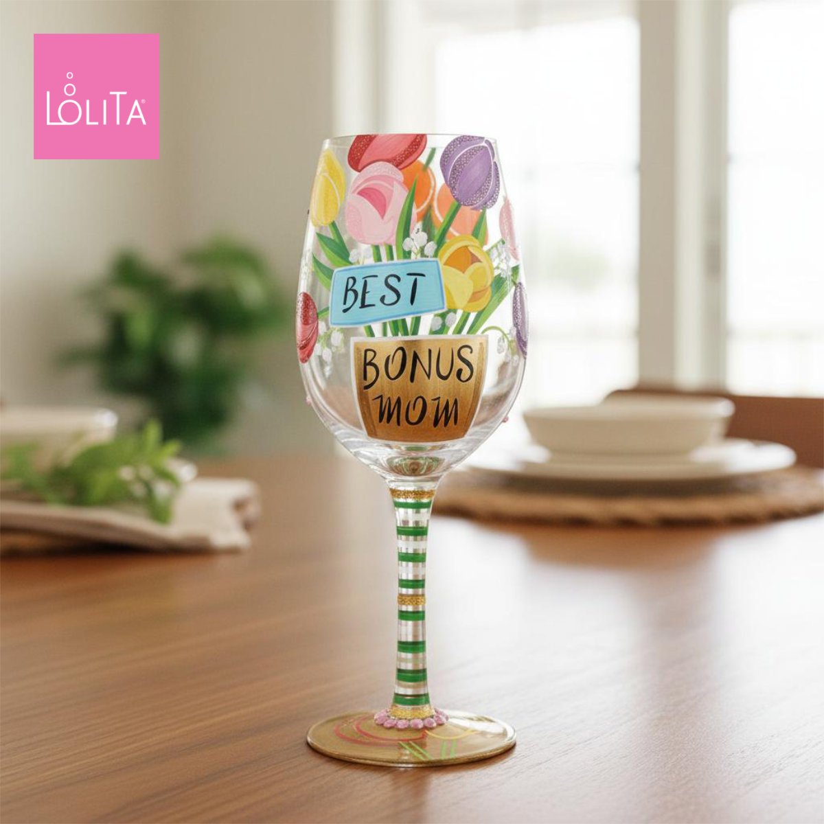 Lolita ワイングラス Best Bonus Mom 商品画像 8