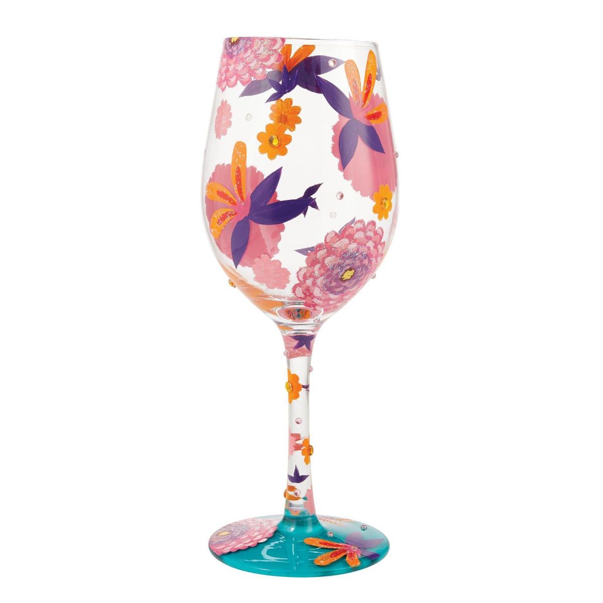 Lolita ワイングラス Funky Florals 商品画像 1