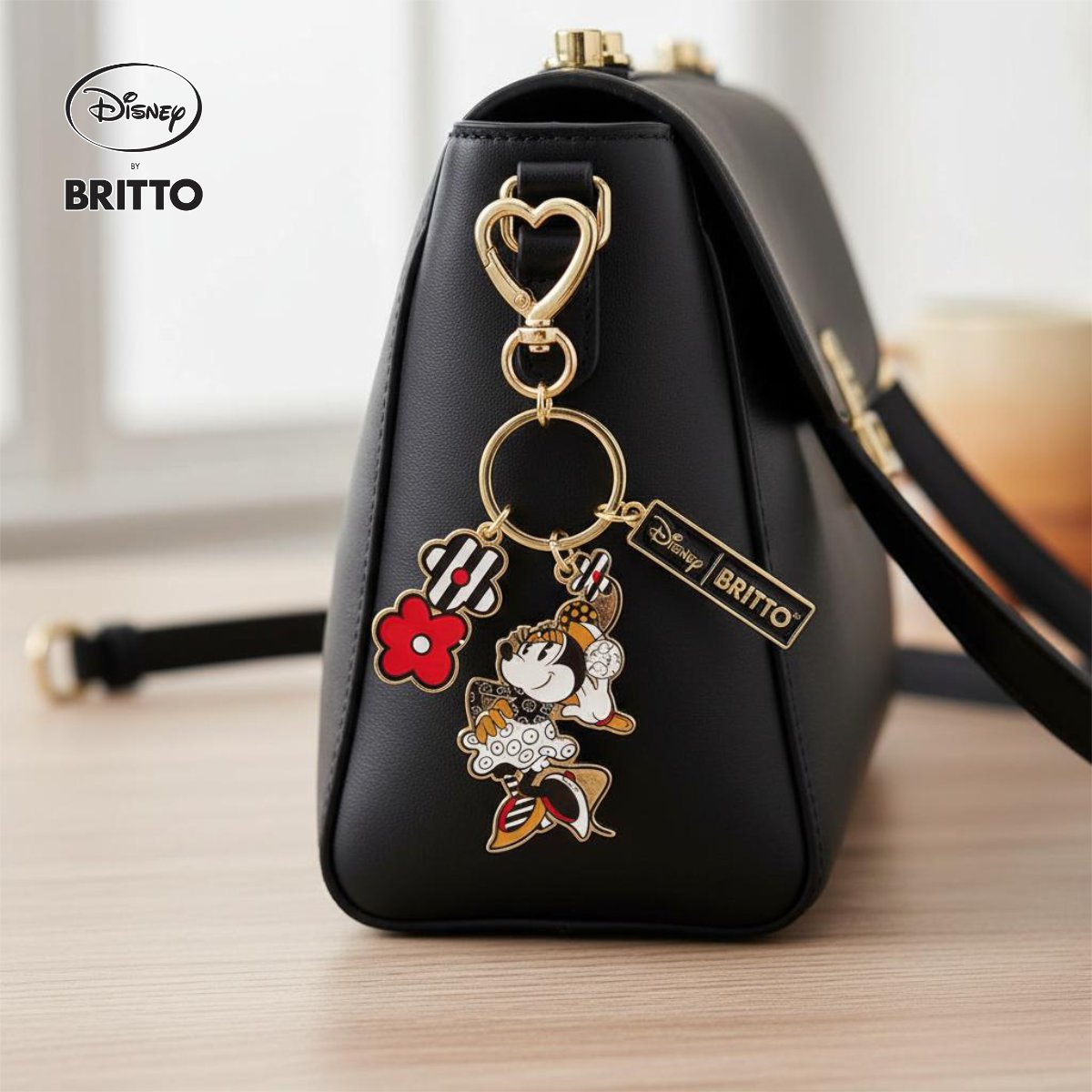 ミニーマウス キーホルダー Romero Britto キーチェイン 商品画像 3