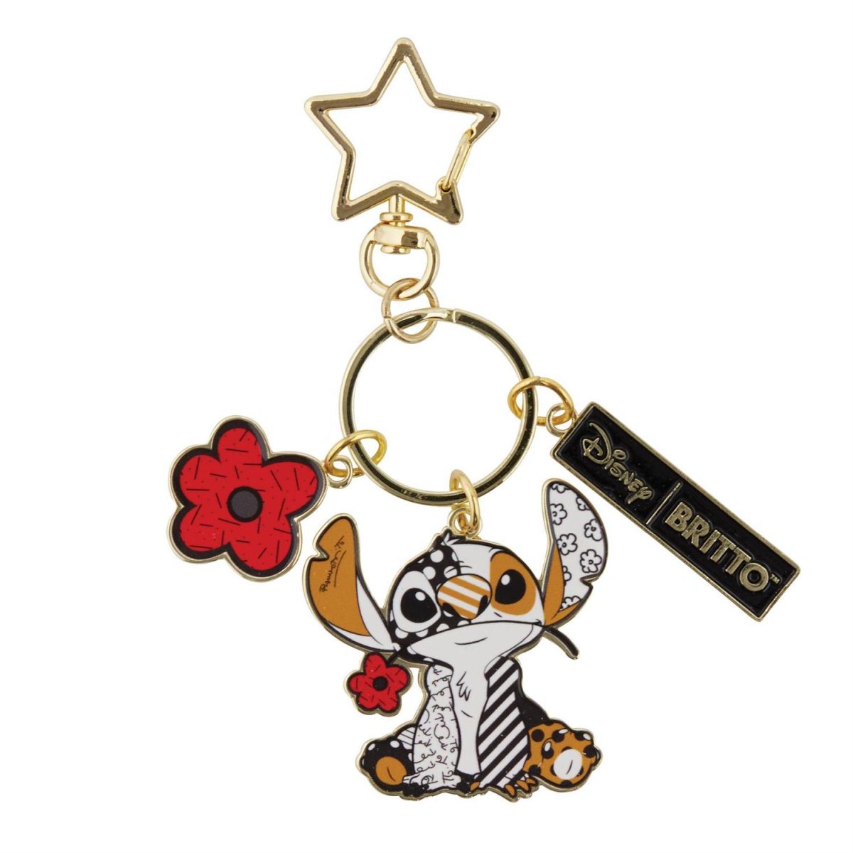 スティッチ キーホルダー Romero Britto キーチェイン 商品画像 1