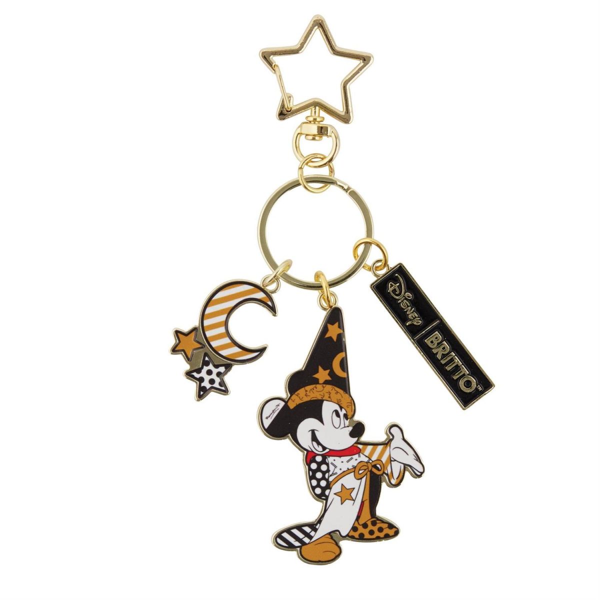 ソーサラーミッキー キーホルダー Romero Britto キーチェイン 商品画像 1