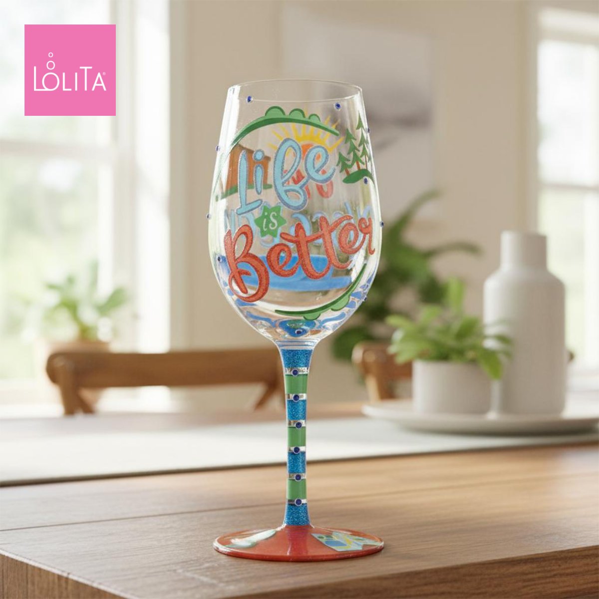 Lolita ワイングラス Life On Vacation 商品画像 7