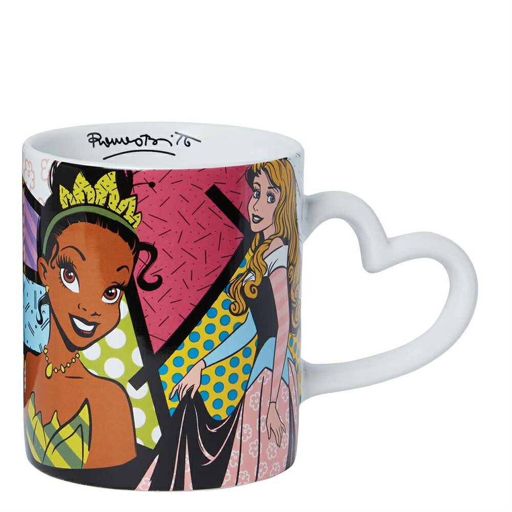 アリエル&ティアナ マグカップ Romero Britto 商品画像 1