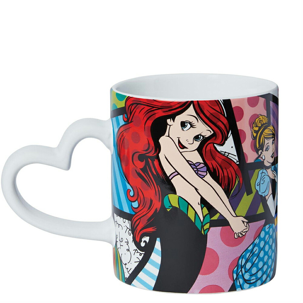 アリエル&ティアナ マグカップ Romero Britto 商品画像 2