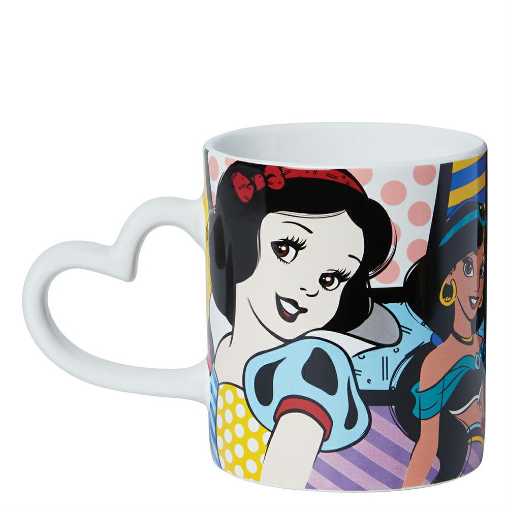ベル&白雪姫 マグカップ Romero Britto 商品画像 2