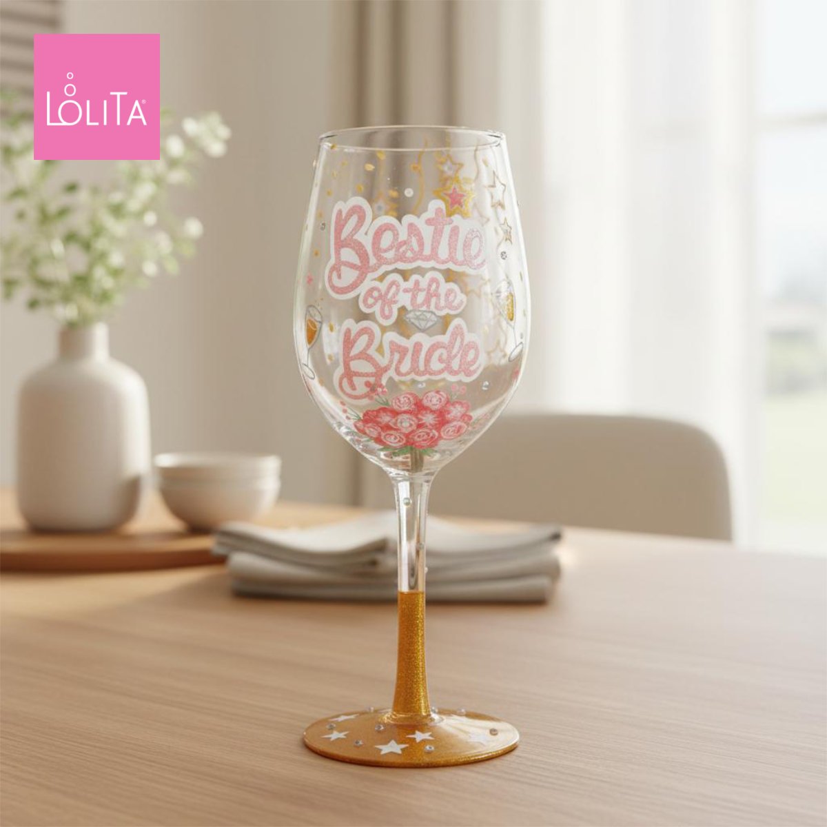 Lolita ワイングラス Bestie of the Bride 商品画像 8