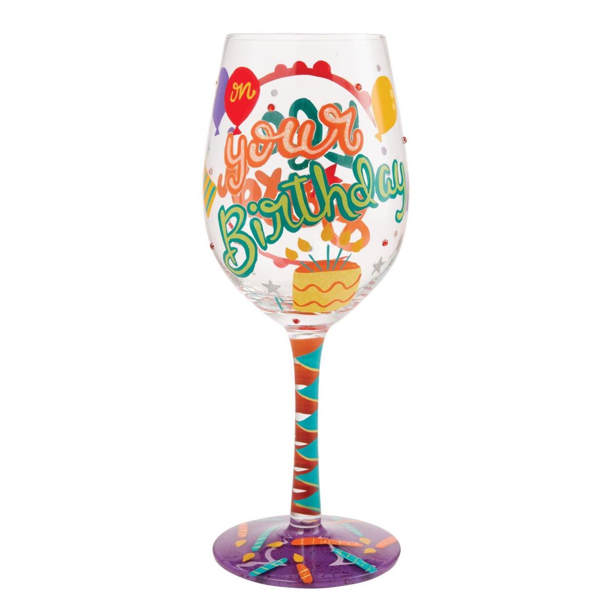 Lolita ワイングラス Life Is Better Your Birthday 商品画像 1