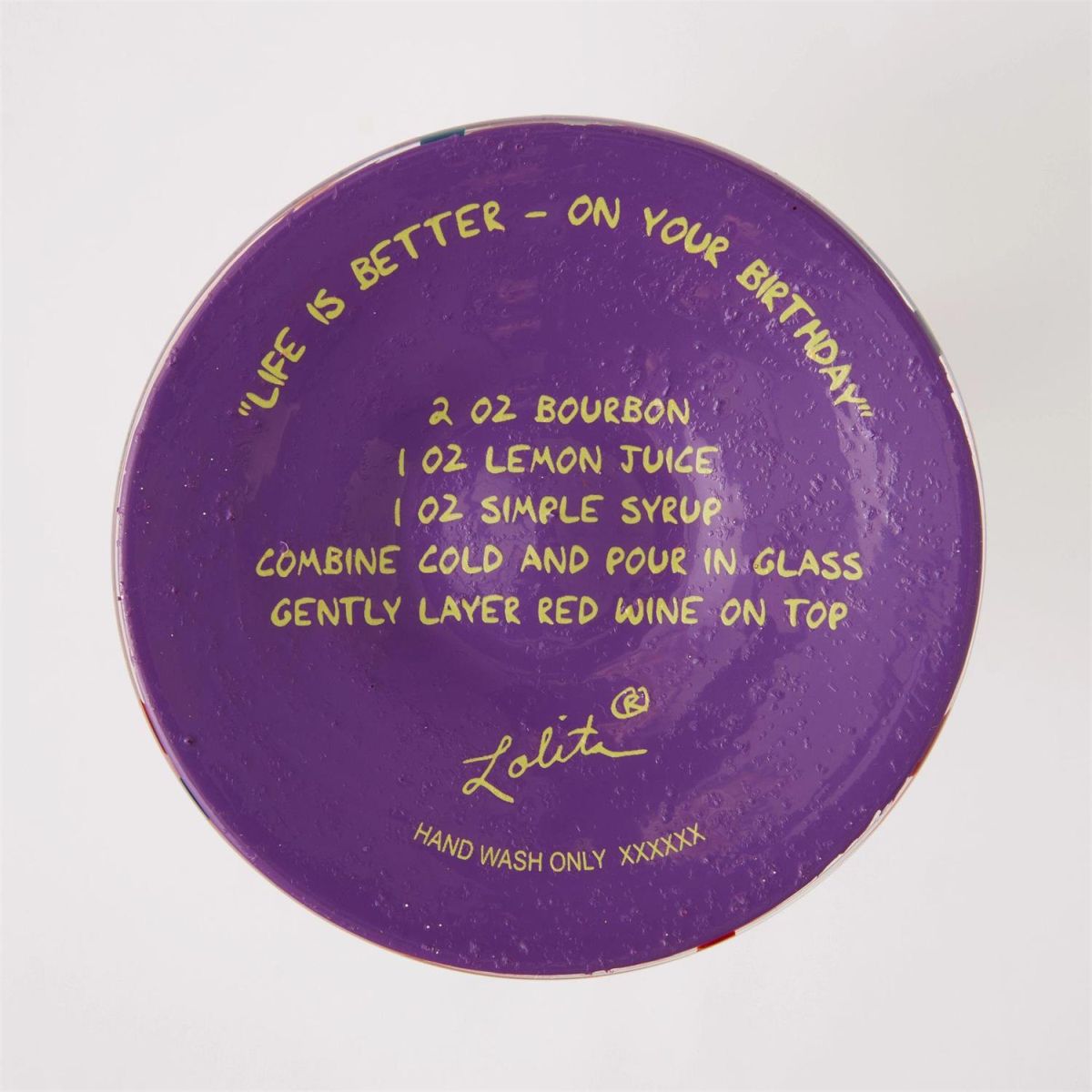 Lolita ワイングラス Life Is Better Your Birthday 商品画像 7
