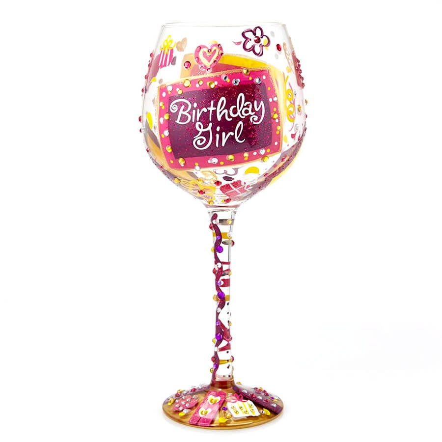 Lolita ワイングラス BLING BIRTHDAY GIRL 商品画像 1