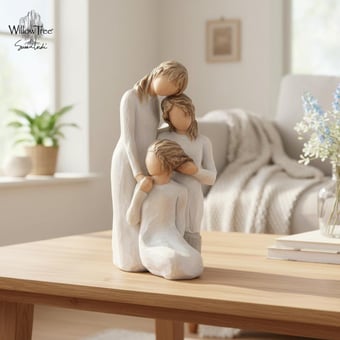 ウィローツリー彫像 【Our Healing Touch】 - 癒しの触れ合い