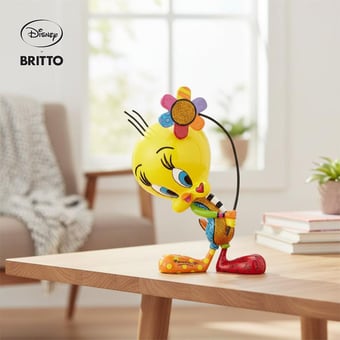 トゥイーティー & フラワー Romero Britto