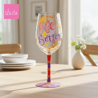 Lolita ワイングラス Life With Fur Babies