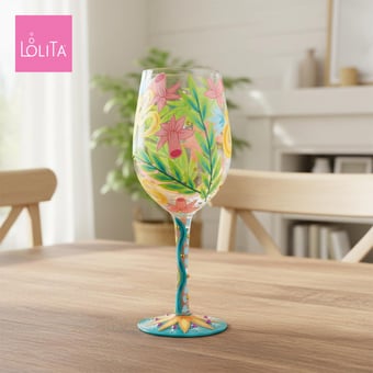 Lolita ワイングラス Fashion Florals
