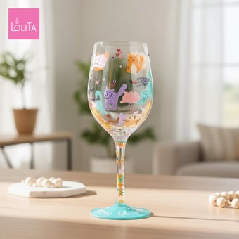 Lolita ワイングラス MEOW IT UP