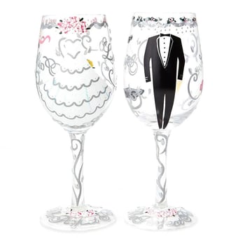 Lolita ワイングラス BRIDE＆GROOM