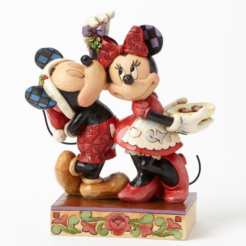 【癒しのディズニー】笑顔あふれる毎日を贈る ミッキー＆ミニー　フィギュアセット 癒しのディズニー】笑顔あふれる毎日を贈る ミッキー＆ミニー
