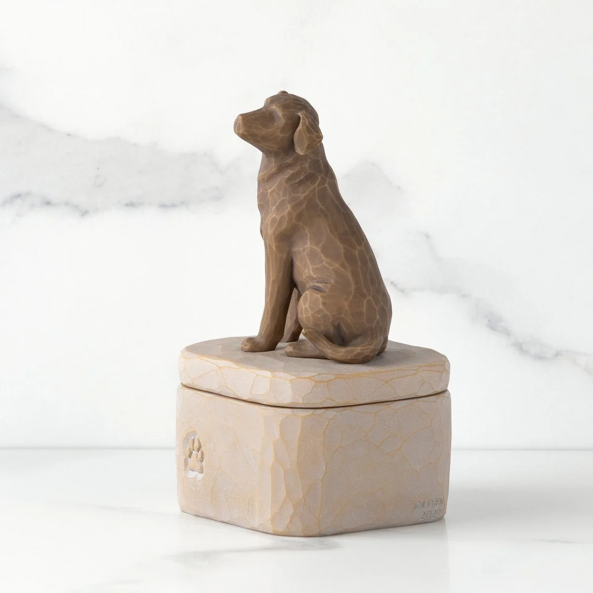 ウィローツリー形見箱 【Love My Dog(dark)】 - 私の愛犬 商品画像 2