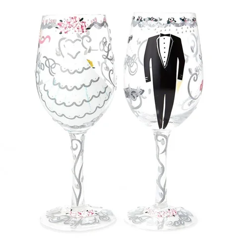 Lolita ワイングラス BRIDE＆GROOM